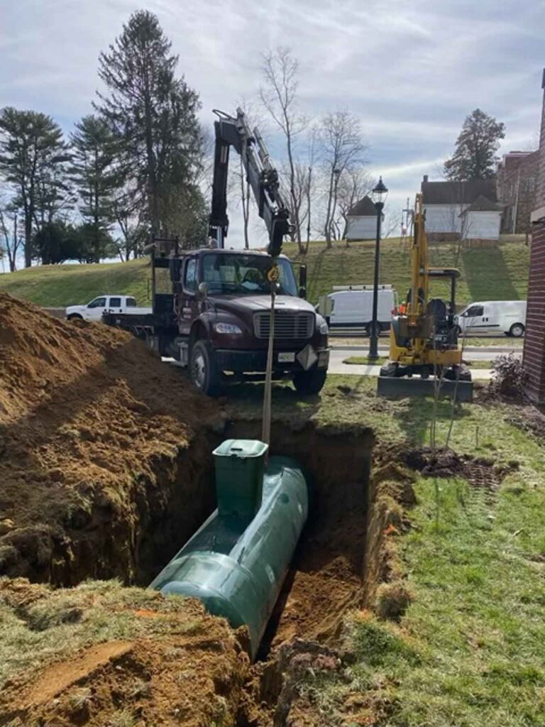 installing an underground propane tank